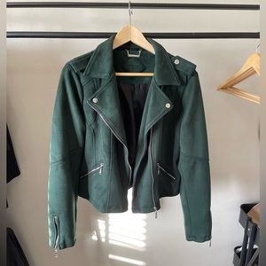 Velvet Hunter Green Moro Jacket